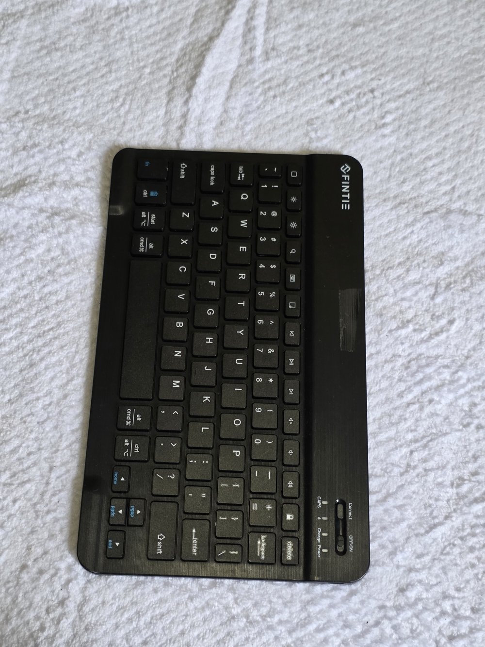 FINTIE Slim Wireless Bluetooth Keyboard - Black